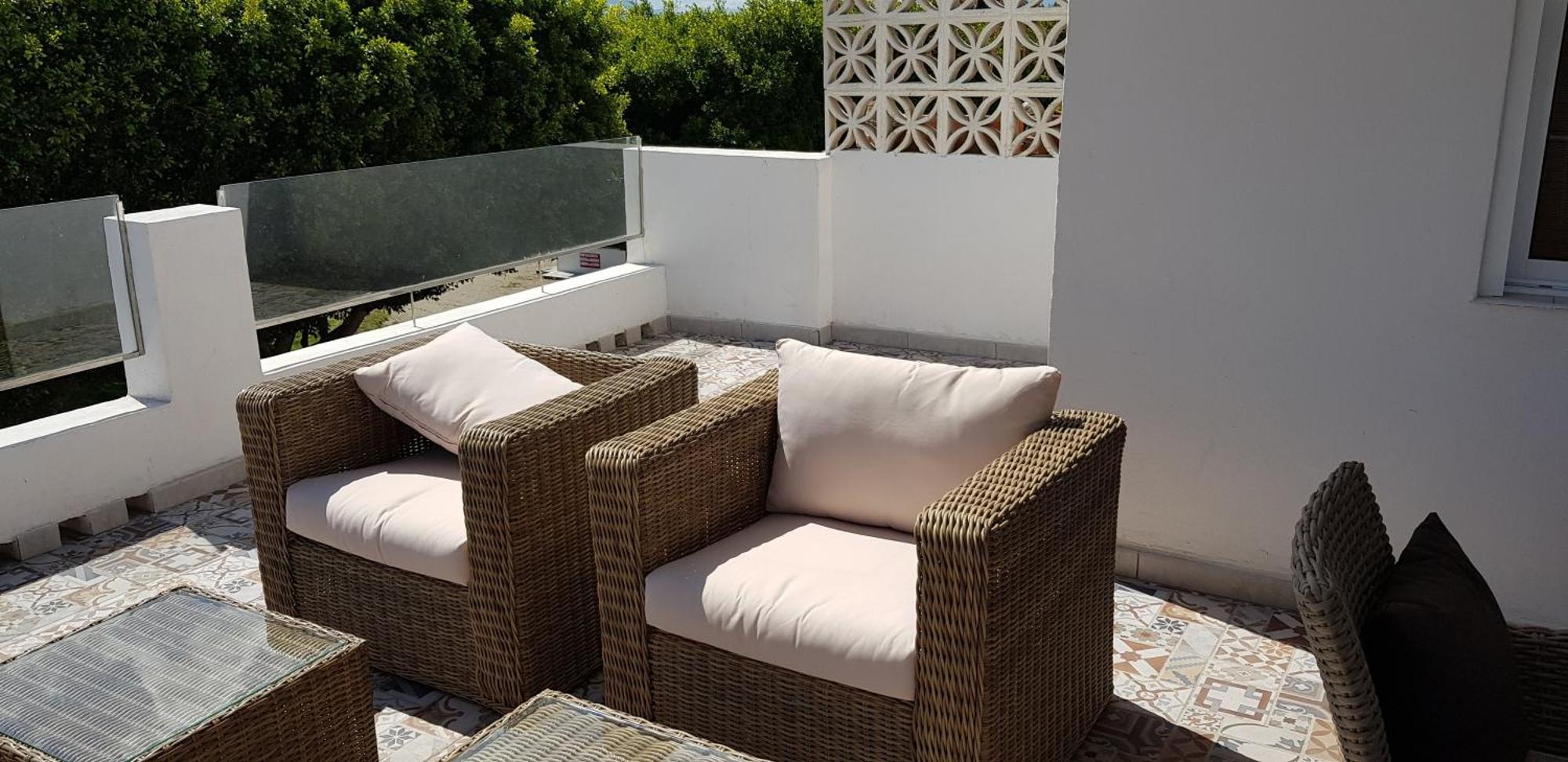 Beachfront House Малага Экстерьер фото
